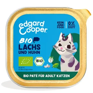 Edgard & Cooper Adult BIO Paté Lachs und Huhn 85 g Meistverkauft